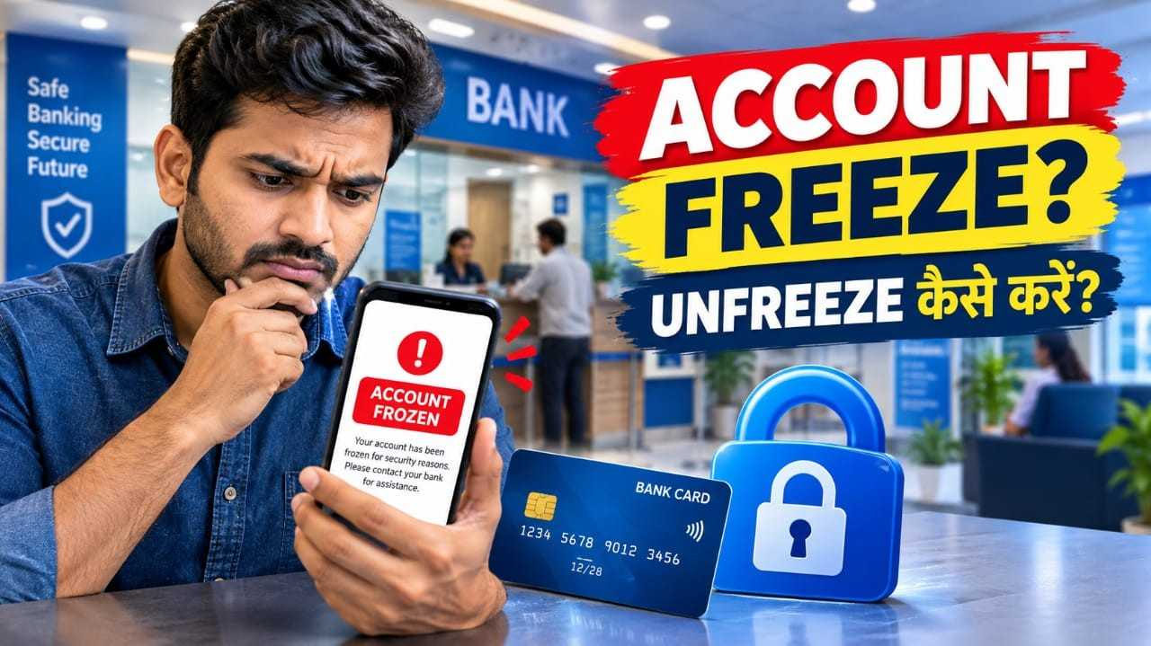 Bank Account Freeze क्यों होता है? Unfreeze करने का तरीका