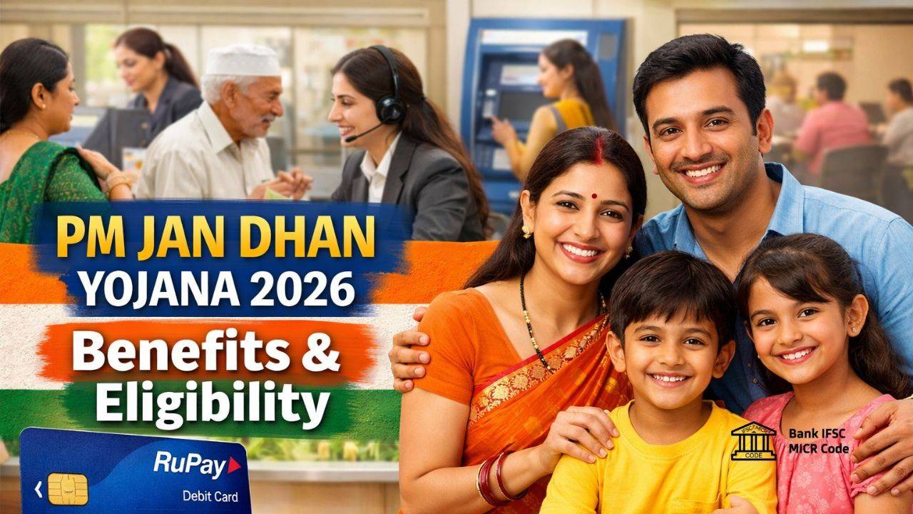PM Jan Dhan Yojana 2026 – Benefits, Eligibility & Updates