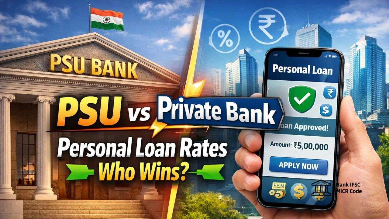 Personal Loan Interest Rates – PSU vs Private Banks 2026 - Image