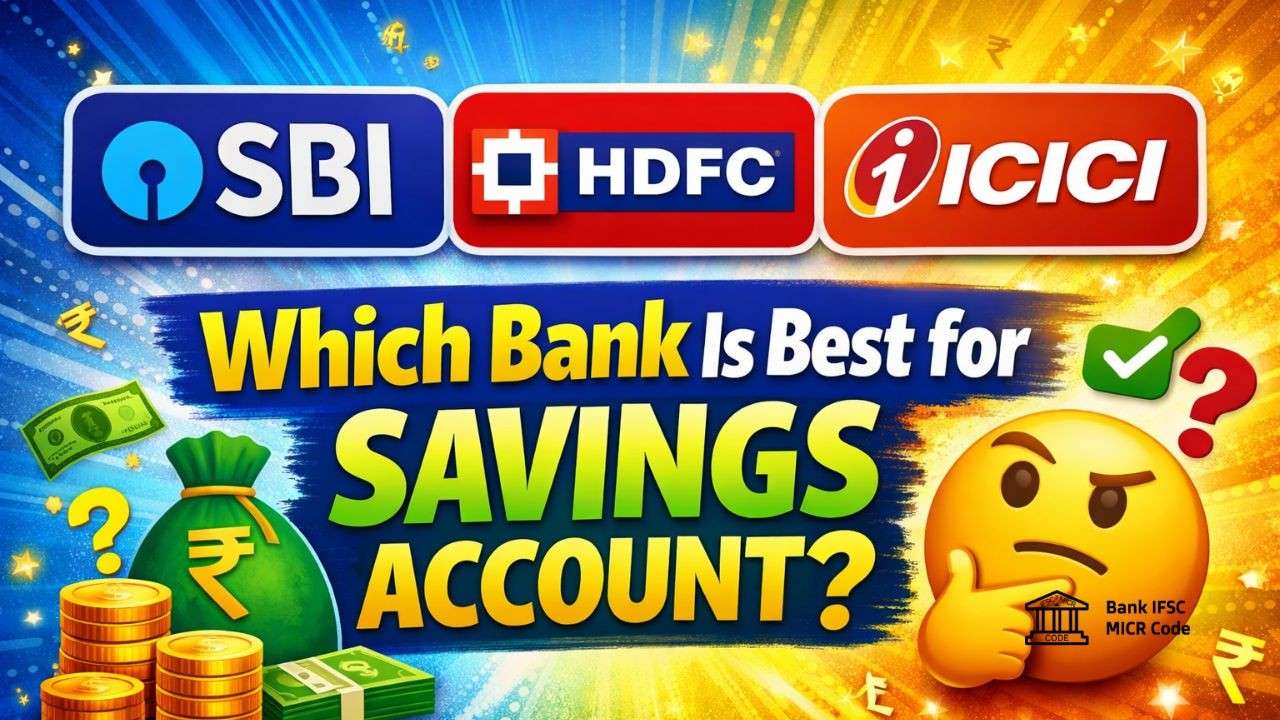 SBI vs HDFC vs ICICI Savings Accounts – Which Bank Is Best?