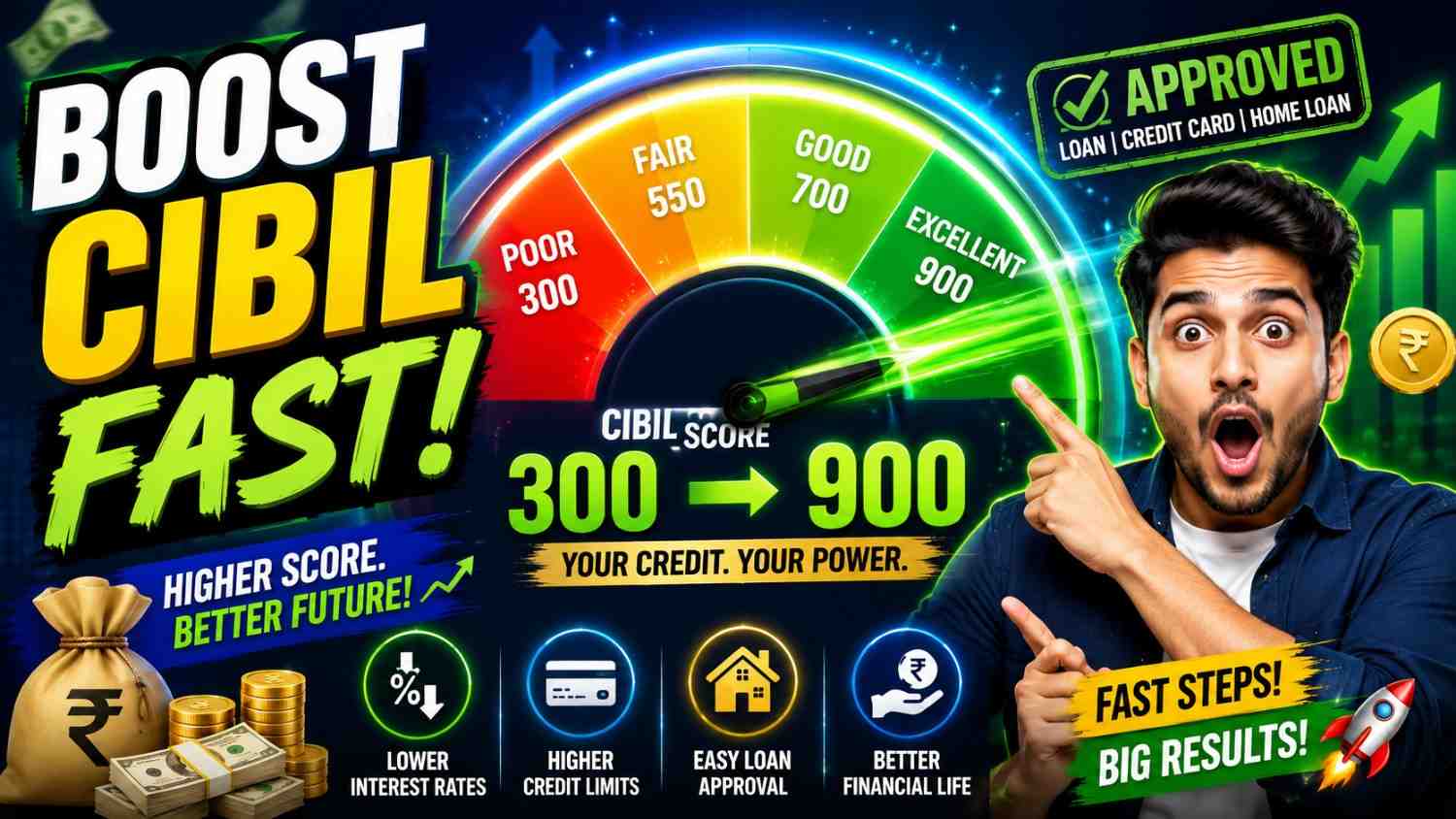 How to Improve Your CIBIL Score Quickly: 15 Proven Tips That Work