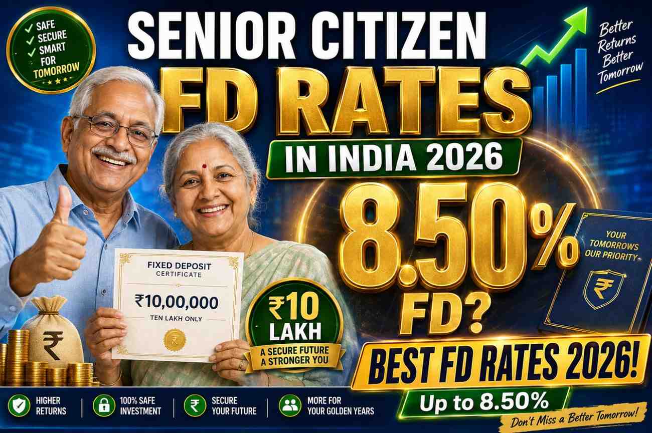 Senior Citizen FD Rates 2026: Best Banks & Returns