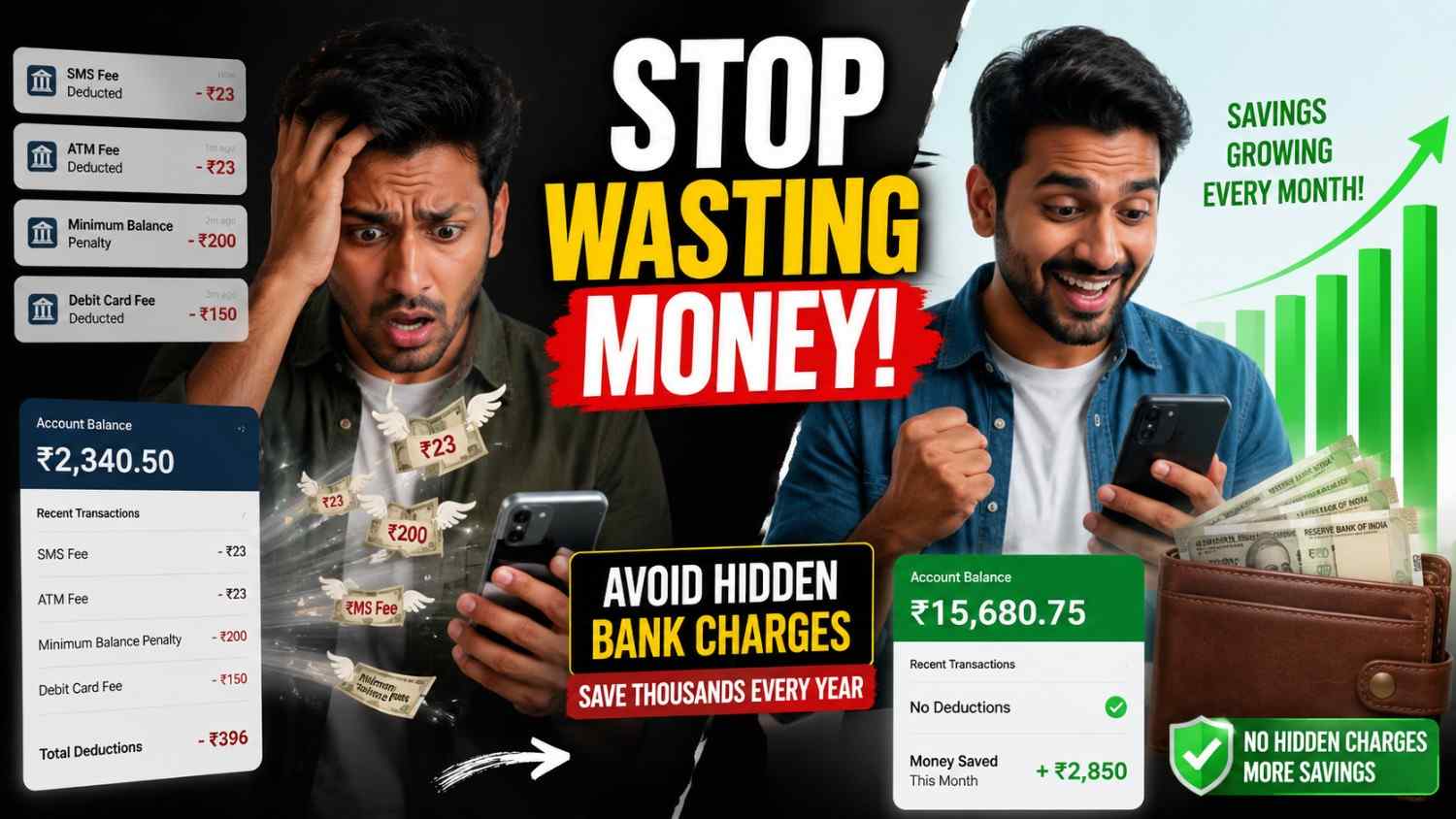How to Avoid Bank Charges and Save Money Every Year