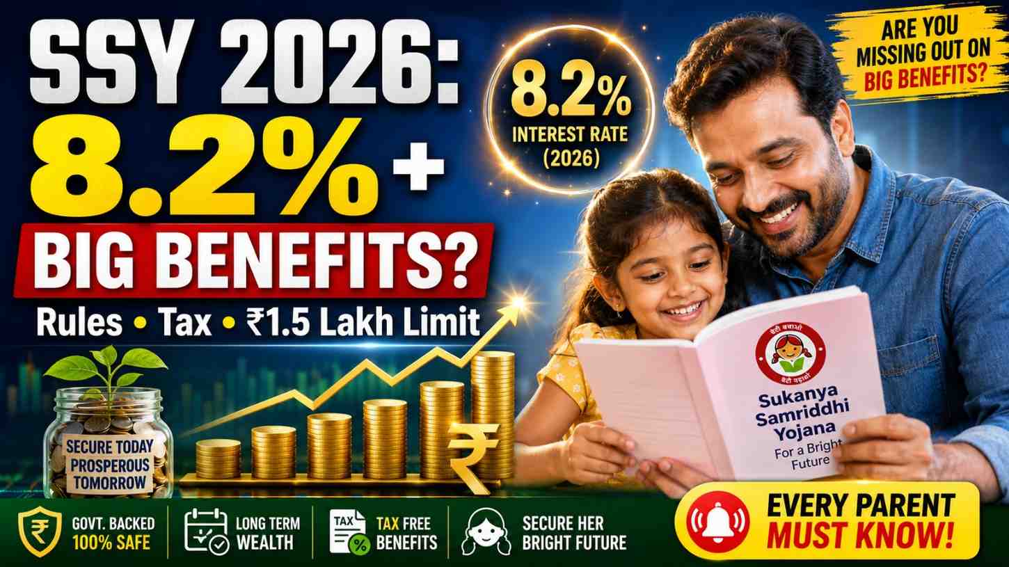 Sukanya Samriddhi Yojana 2026: Rate, Rules & Benefits
