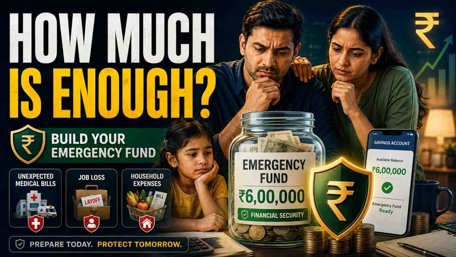 Emergency Fund: How Much Should Indian Families Save?